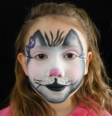 maquillaje de gatita para niña paso a paso